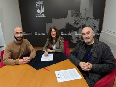 Renovación del Convenio del Ayuntamiento de Almansa con la Asociación 1707 Almansa Histórica